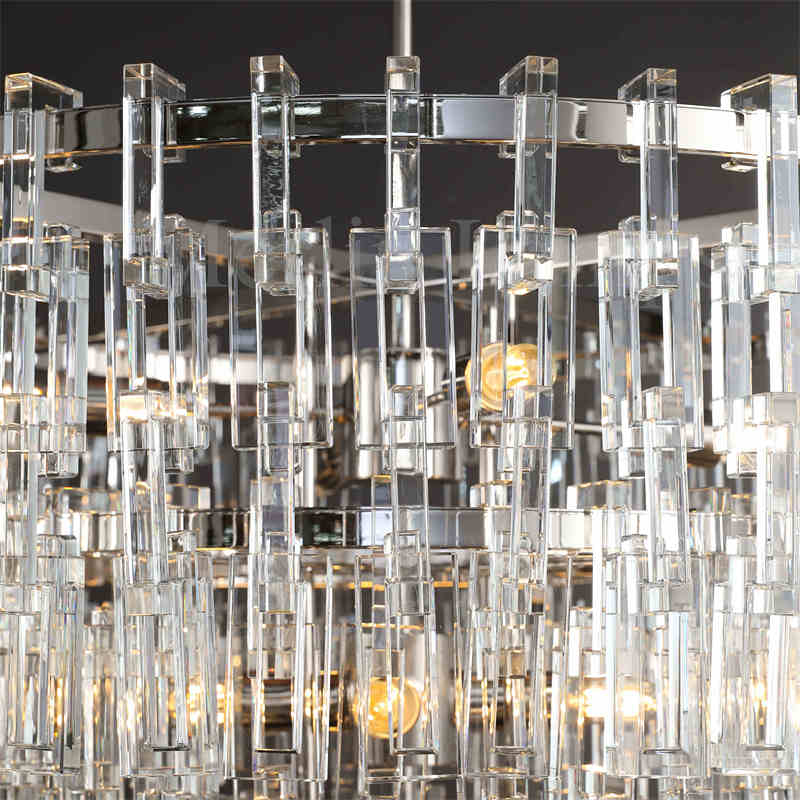 Melody K9 Crystal Round Chandelir for Living Room Bedroom, Kitchen Island - Image 14