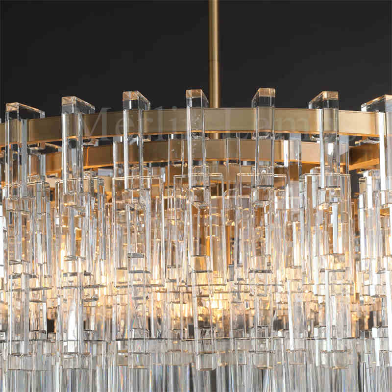 Melody K9 Crystal Round Chandelir for Living Room Bedroom, Kitchen Island - Image 16