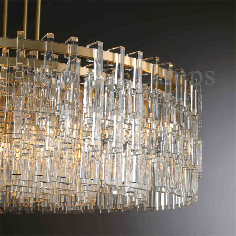 Melody K9 Crystal Round Chandelir for Living Room Bedroom, Kitchen Island - Image 6