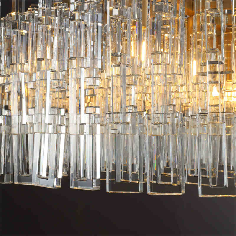 Melody K9 Crystal Round Chandelir for Living Room Bedroom, Kitchen Island - Image 7