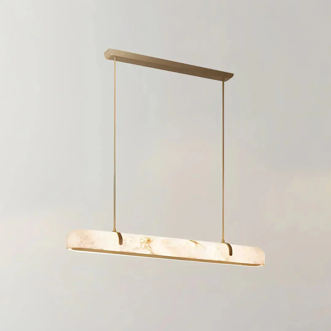 Merlin Lamps Linear Alabaster Chandelier - Image 10