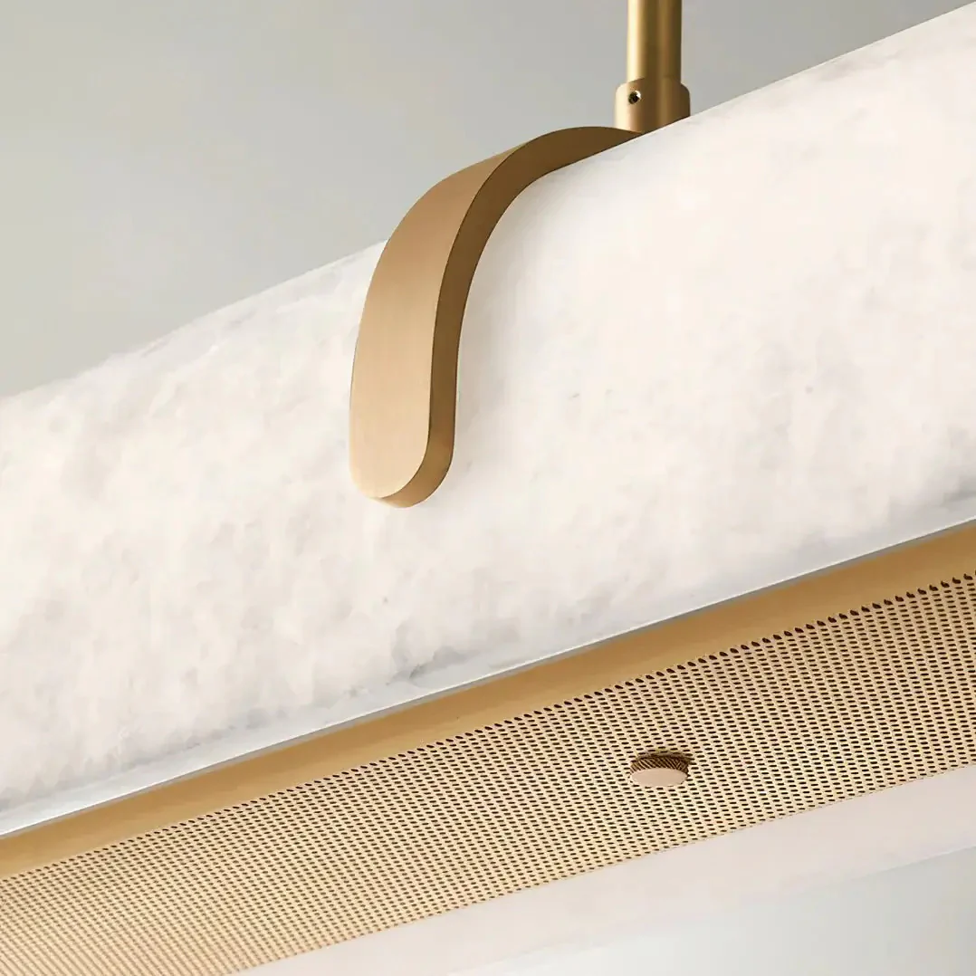 Merlin Lamps Linear Alabaster Chandelier - Image 4