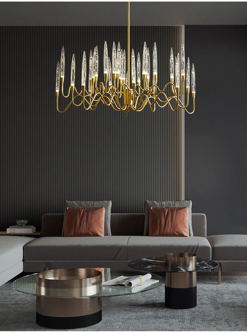 Merlin Crystal Candlestick Chandelier - Image 10