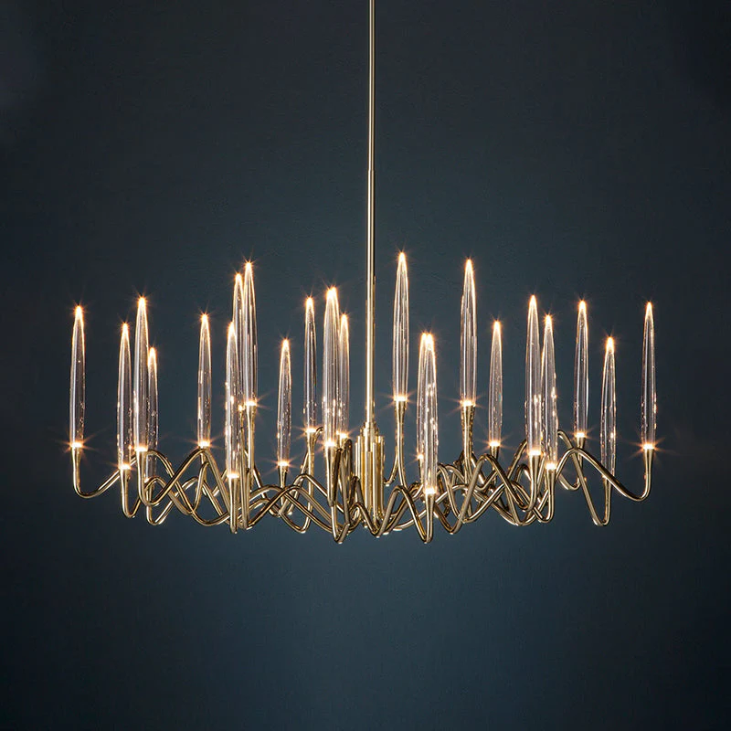 Merlin Crystal Candlestick Chandelier - Image 17