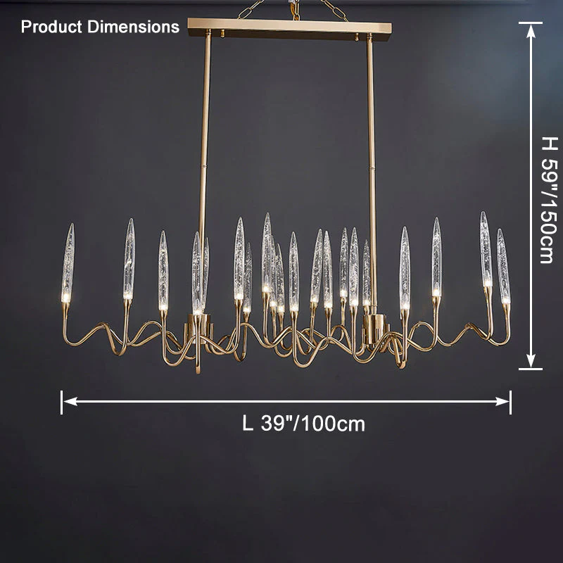 Merlin Crystal Candlestick Chandelier - Image 11