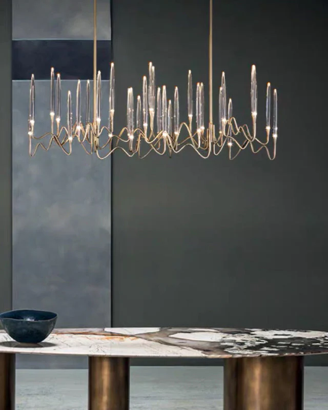 Merlin Crystal Candlestick Chandelier - Image 2