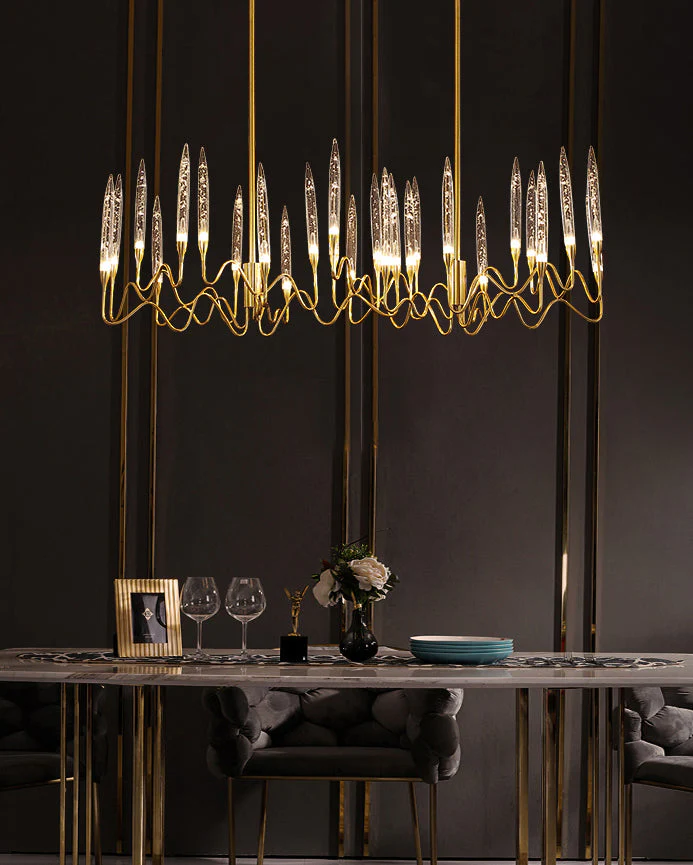 Merlin Crystal Candlestick Chandelier - Image 5