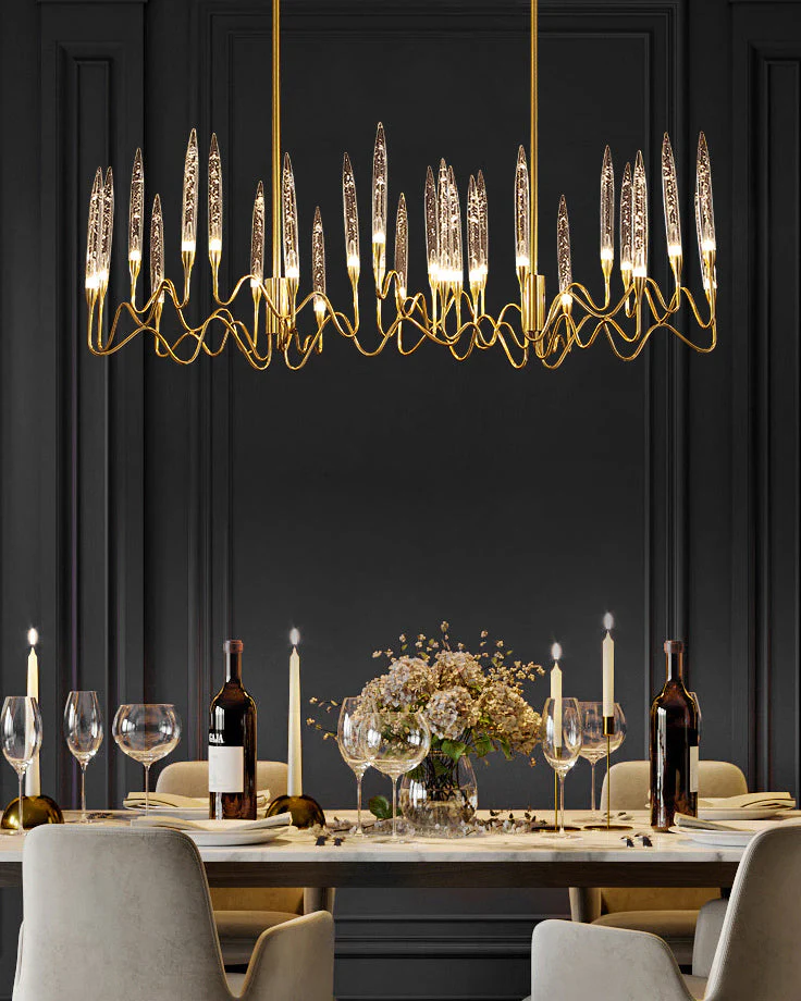 Merlin Crystal Candlestick Chandelier - Image 7