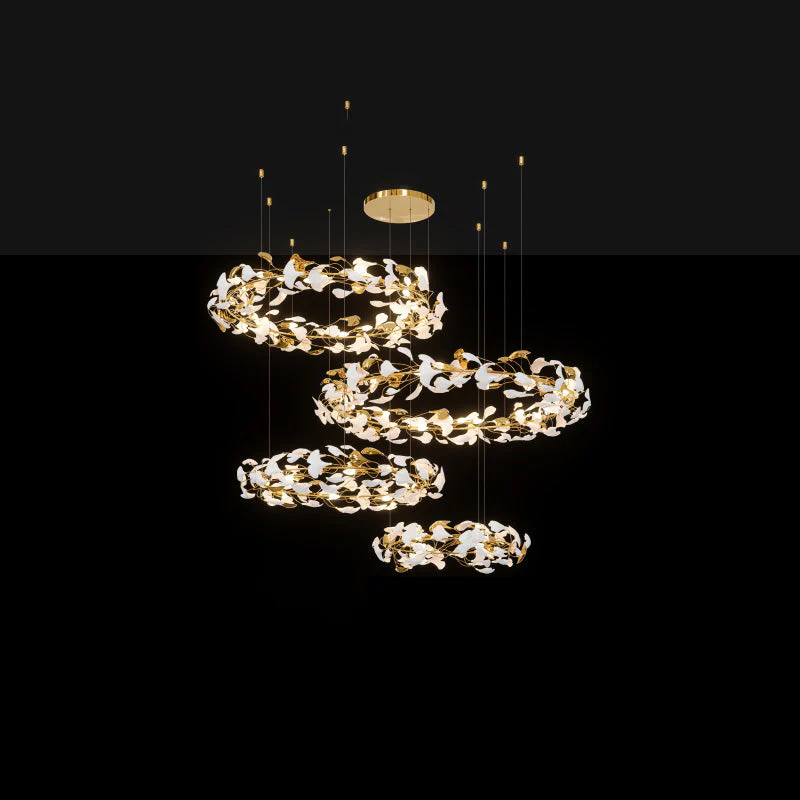 Merlin Gingko Circular Chandelier - Image 20