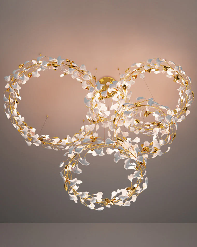 Merlin Gingko Circular Chandelier - Image 6