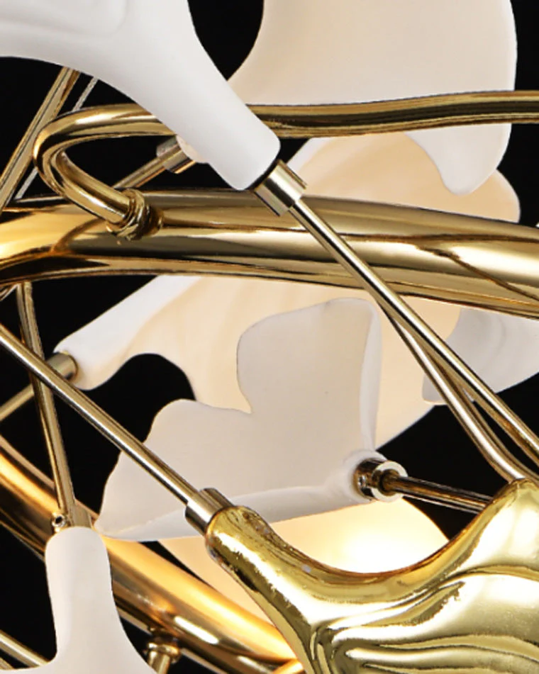 Merlin Gingko Circular Chandelier - Image 8