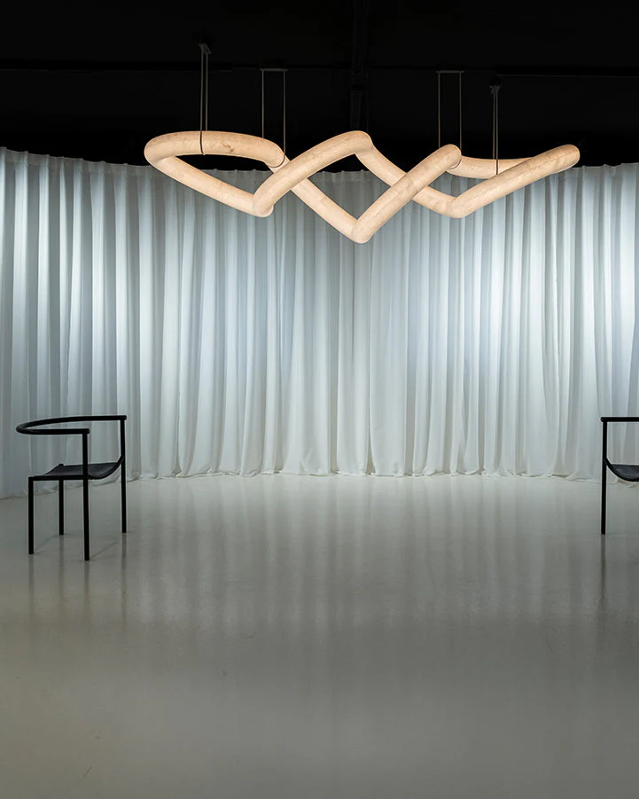 Merlin Infinity Massive Alabaster Chandelier - Image 8