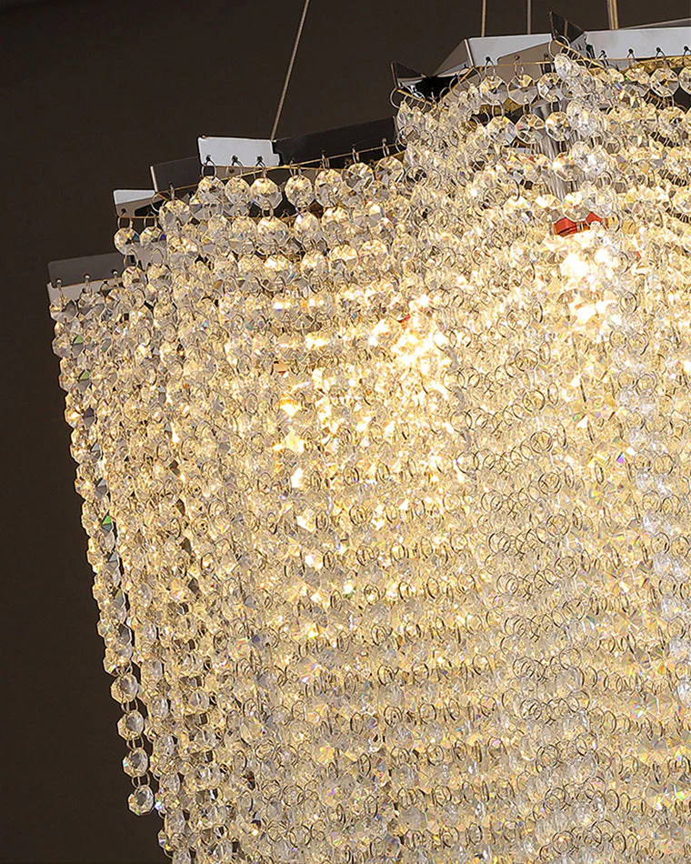 Merlin Cascading Crystal Foyer Chandelier - Image 19