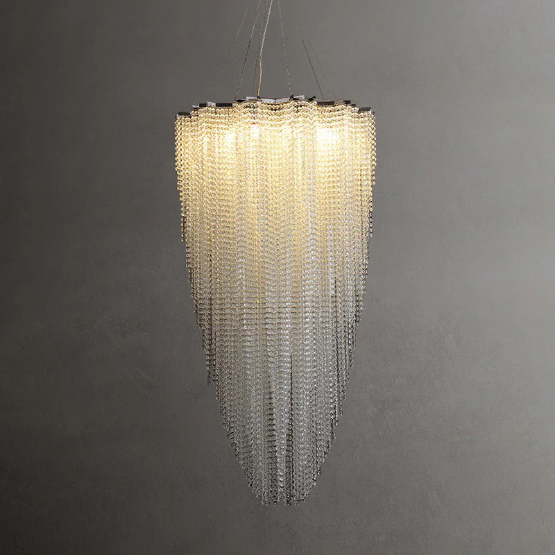 Merlin Cascading Crystal Foyer Chandelier - Image 22