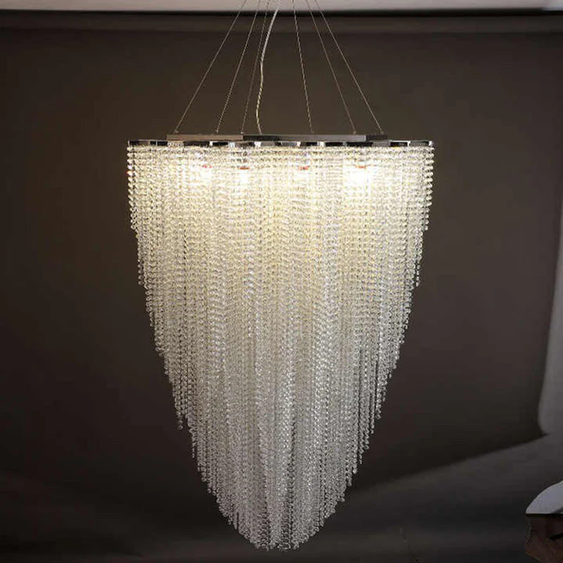 Merlin Cascading Crystal Foyer Chandelier - Image 23