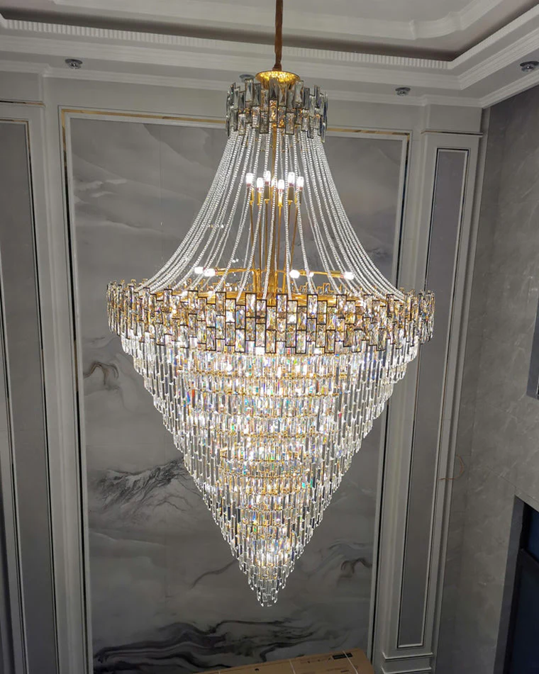 Merlin Massive Tiered Crystal Chandelier - Image 10