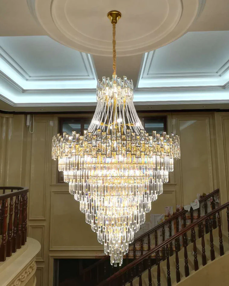 Merlin Massive Tiered Crystal Chandelier - Image 2