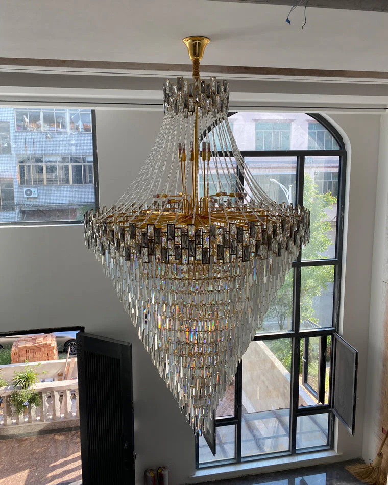Merlin Massive Tiered Crystal Chandelier - Image 3