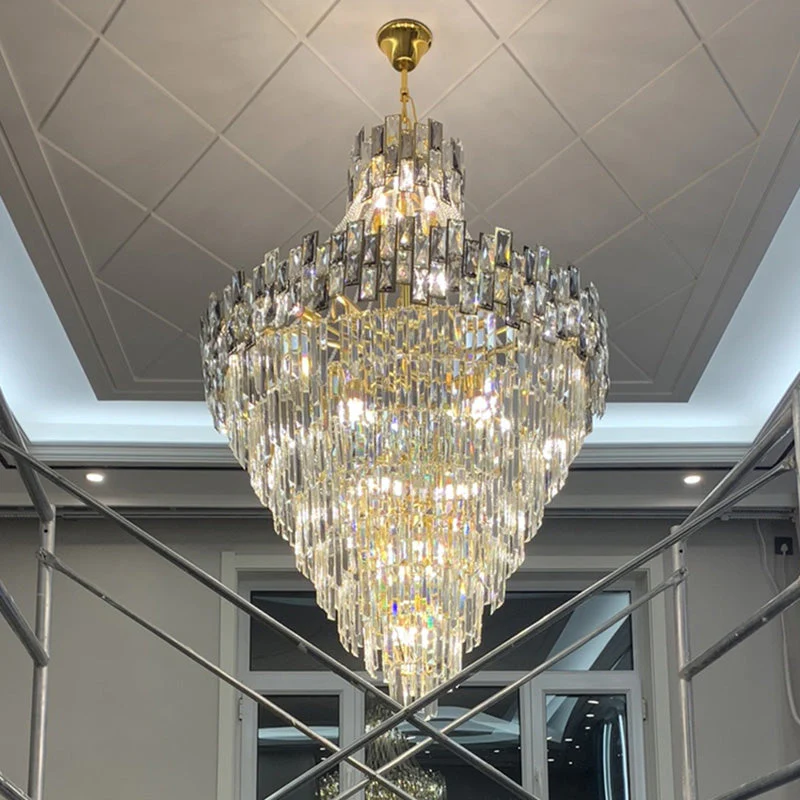 Merlin Massive Tiered Crystal Chandelier - Image 31