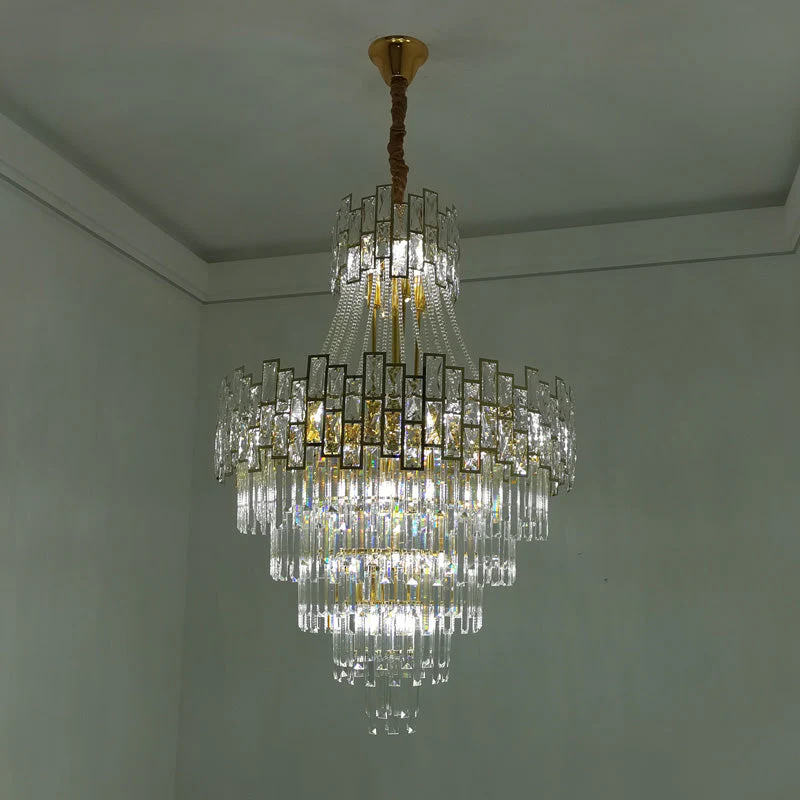 Merlin Massive Tiered Crystal Chandelier - Image 35