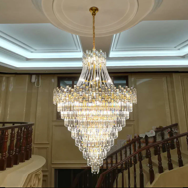 Merlin Massive Tiered Crystal Chandelier - Image 39