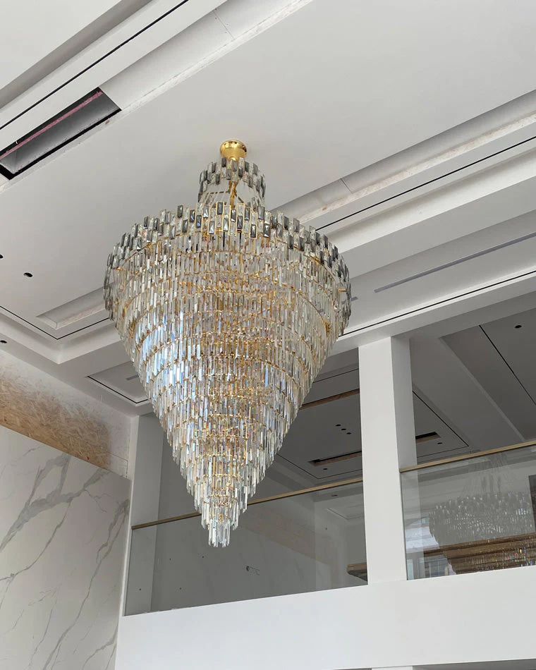Merlin Massive Tiered Crystal Chandelier - Image 5