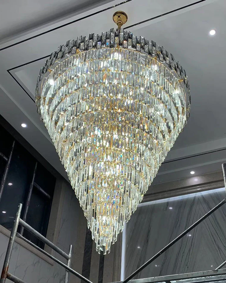 Merlin Massive Tiered Crystal Chandelier - Image 7