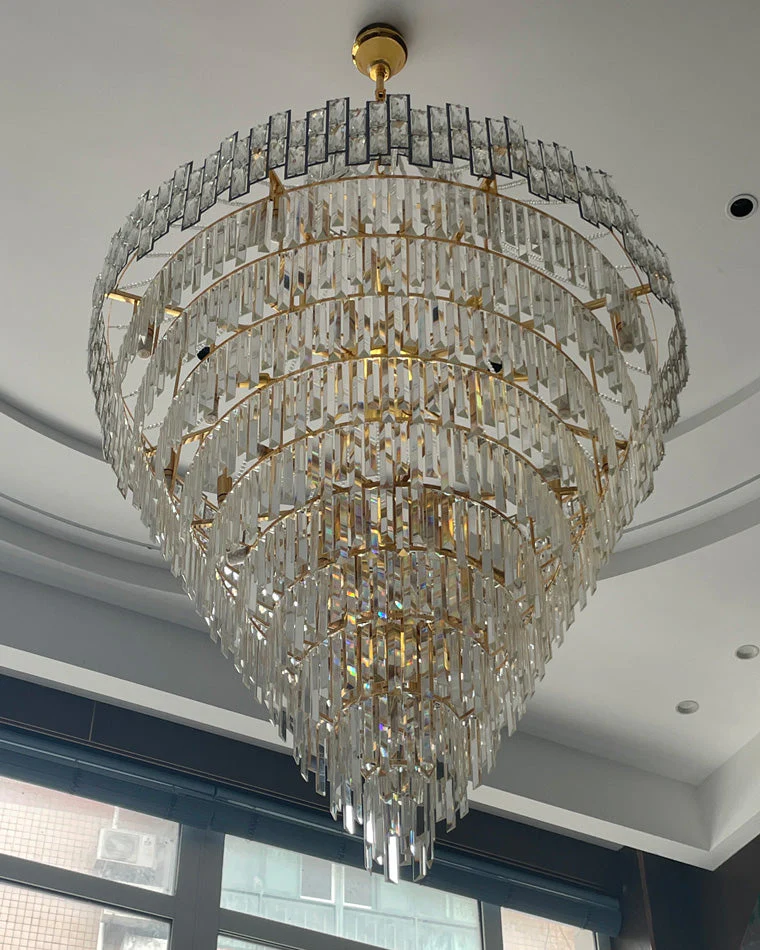 Merlin Massive Tiered Crystal Chandelier - Image 8