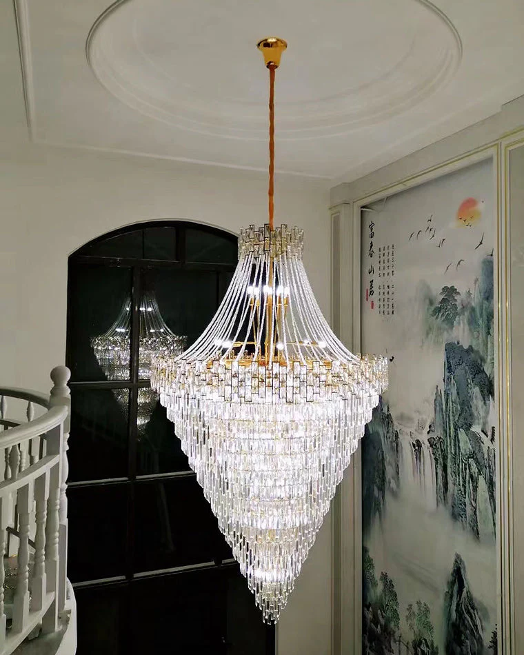 Merlin Massive Tiered Crystal Chandelier - Image 9