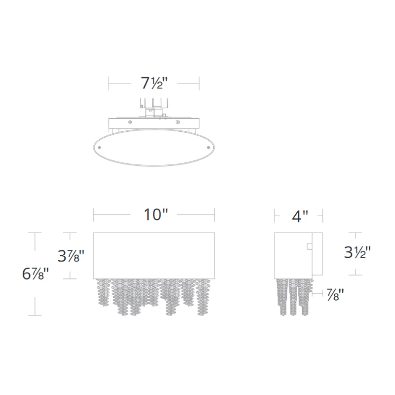 Merlinlamps S3510 Soleil 1-lt 10" LED Vanity - Image 5