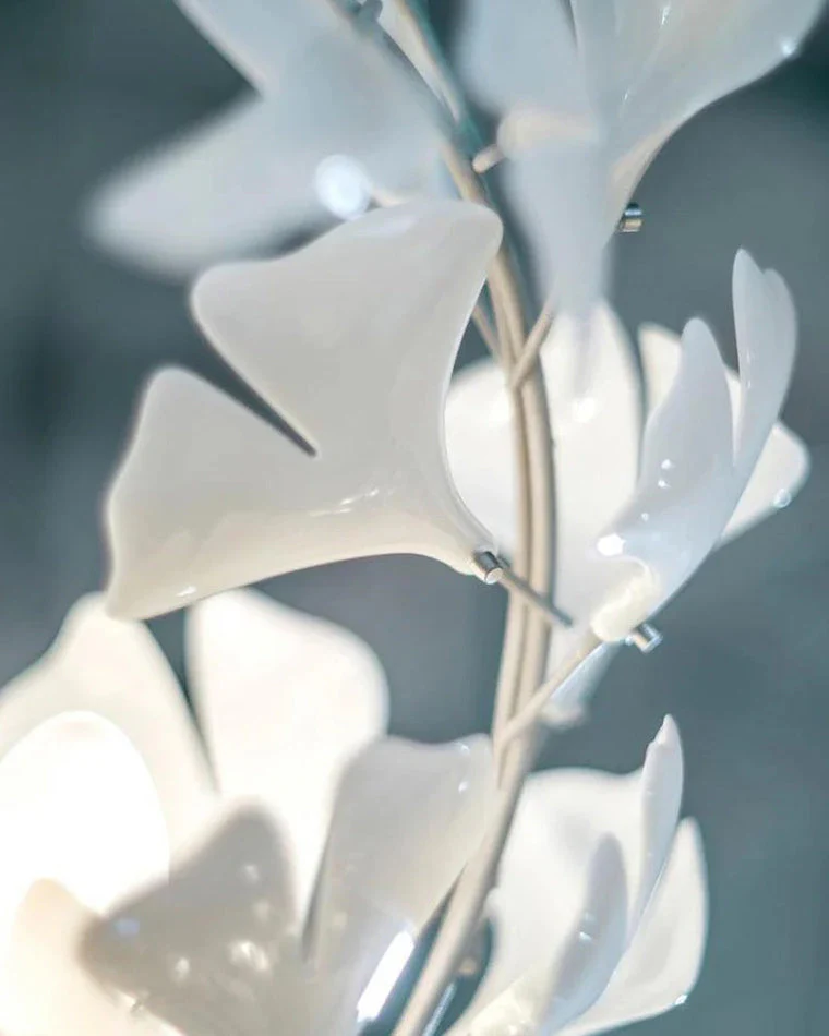 Merlin Gingko Spiral Chandelier - Image 10