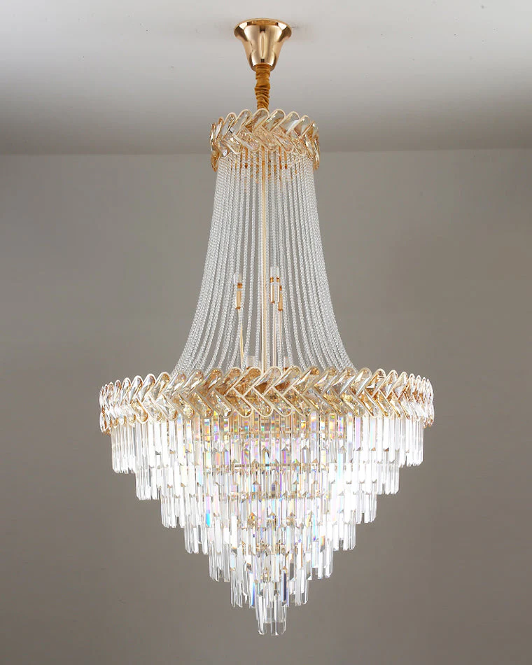 Merlin Tiered Crystal Chandelier - Image 13