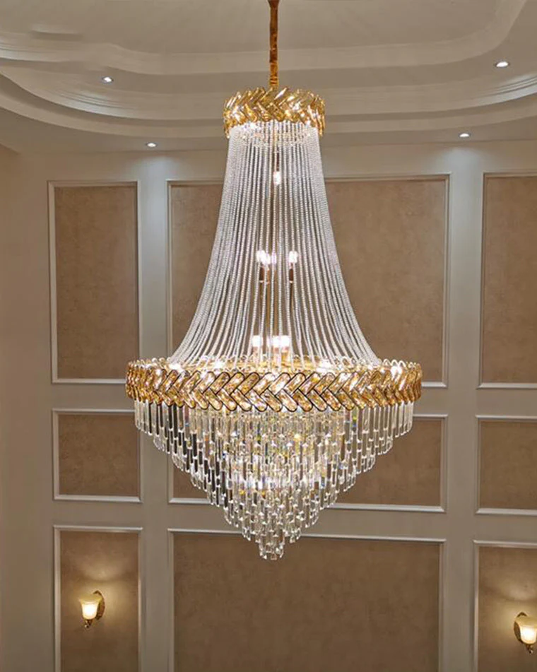 Merlin Tiered Crystal Chandelier - Image 16