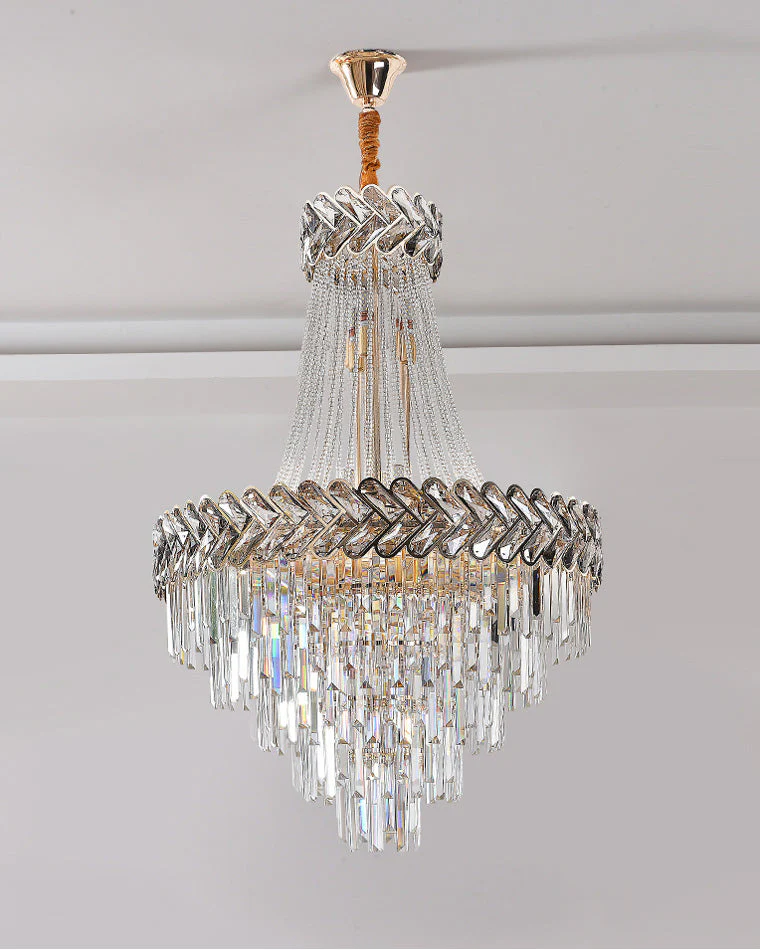 Merlin Tiered Crystal Chandelier - Image 17