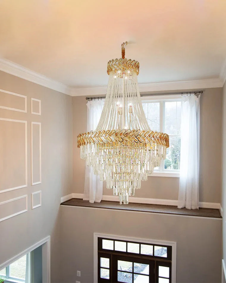 Merlin Tiered Crystal Chandelier - Image 2