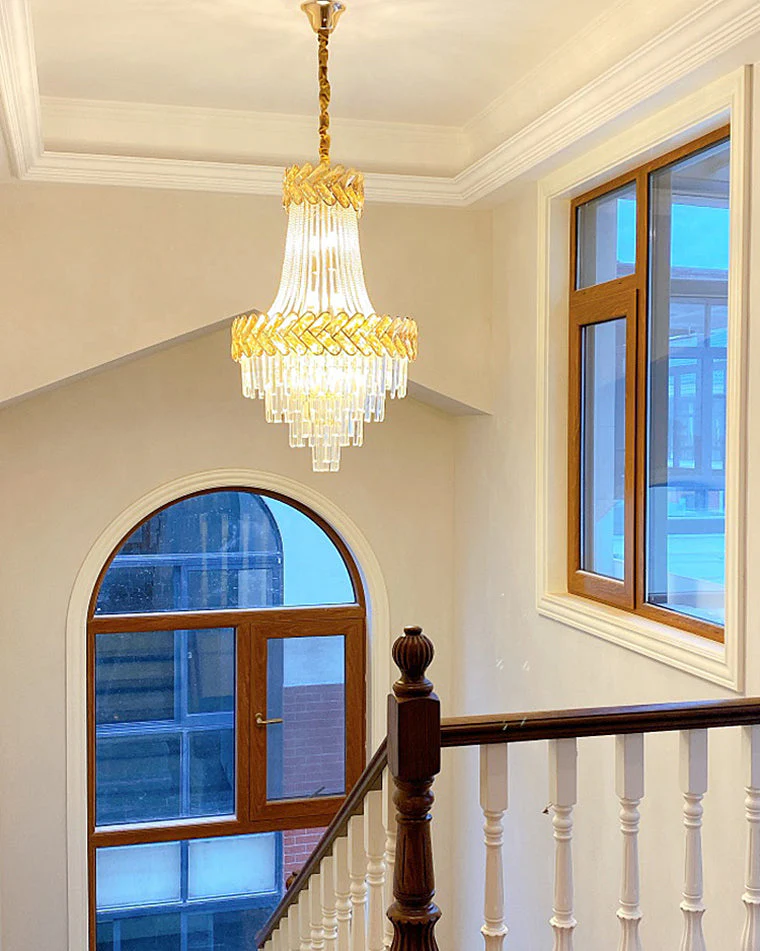 Merlin Tiered Crystal Chandelier - Image 4