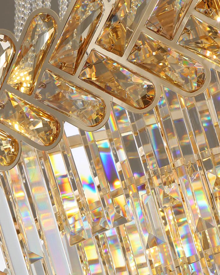 Merlin Tiered Crystal Chandelier - Image 6