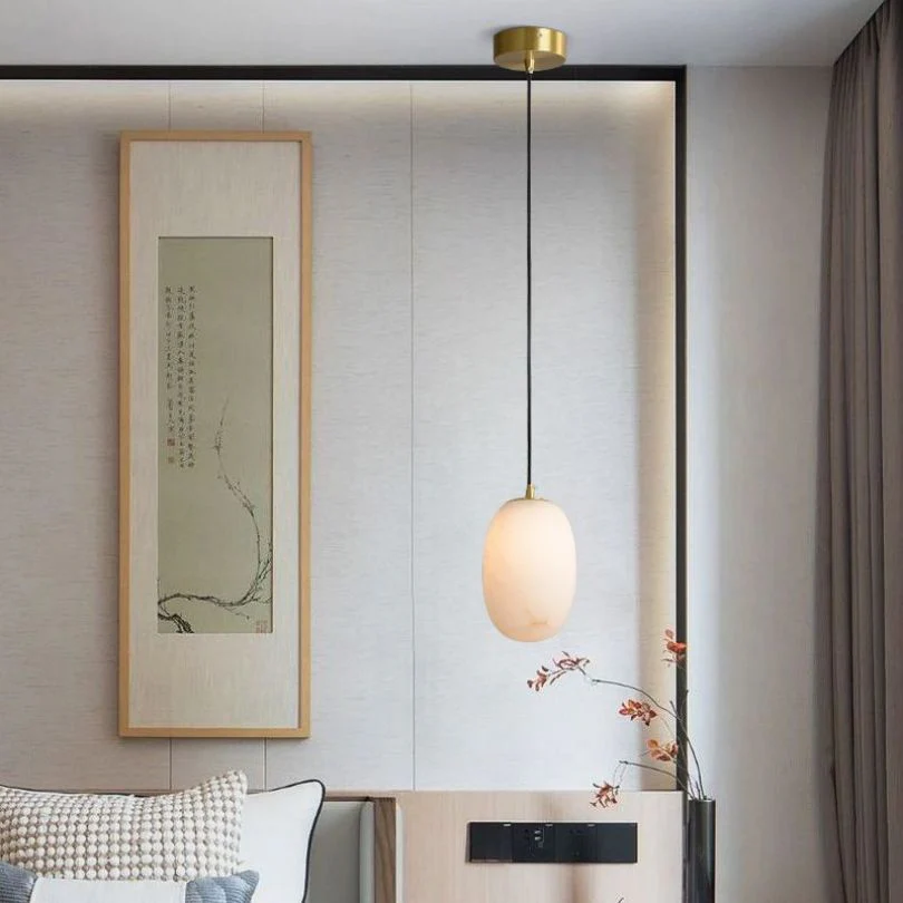 Michael Alabaster Kitchen Island Pendant Light - Image 3
