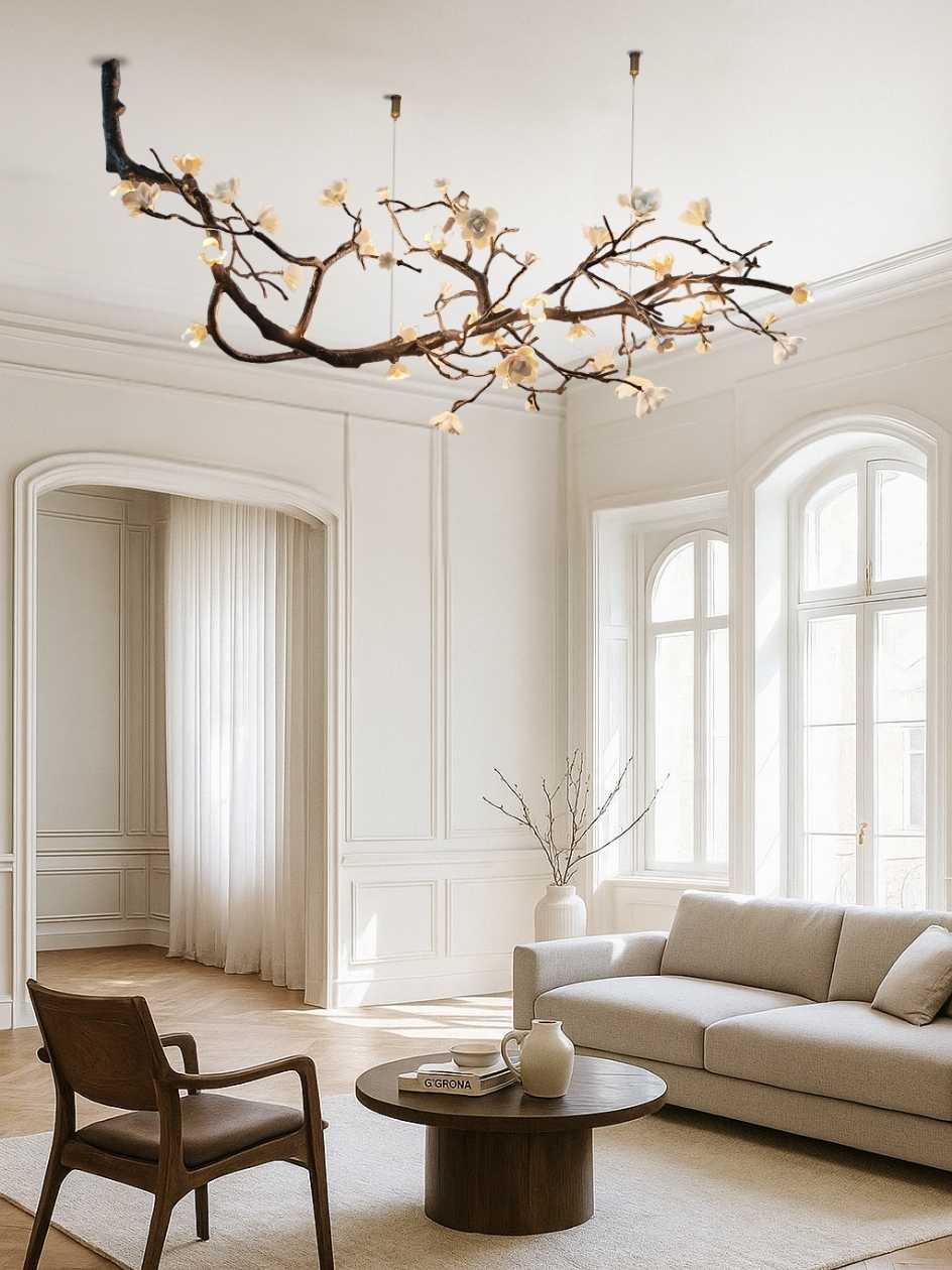Wanos Crystal Flower Tree Branch Chandelier - Image 4
