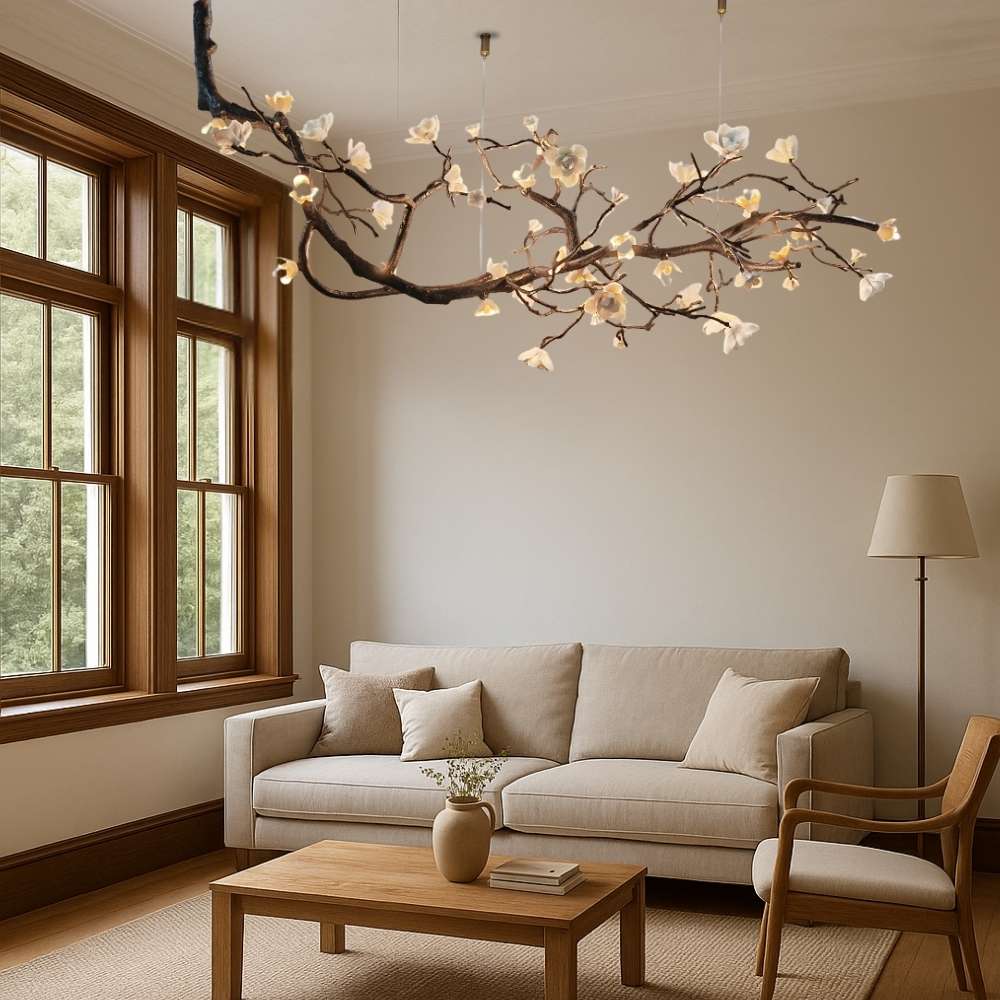 Wanos Crystal Flower Tree Branch Chandelier - Image 6