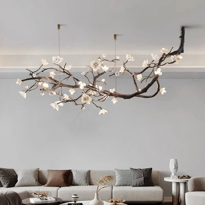 Wanos Crystal Flower Tree Branch Chandelier - Image 7
