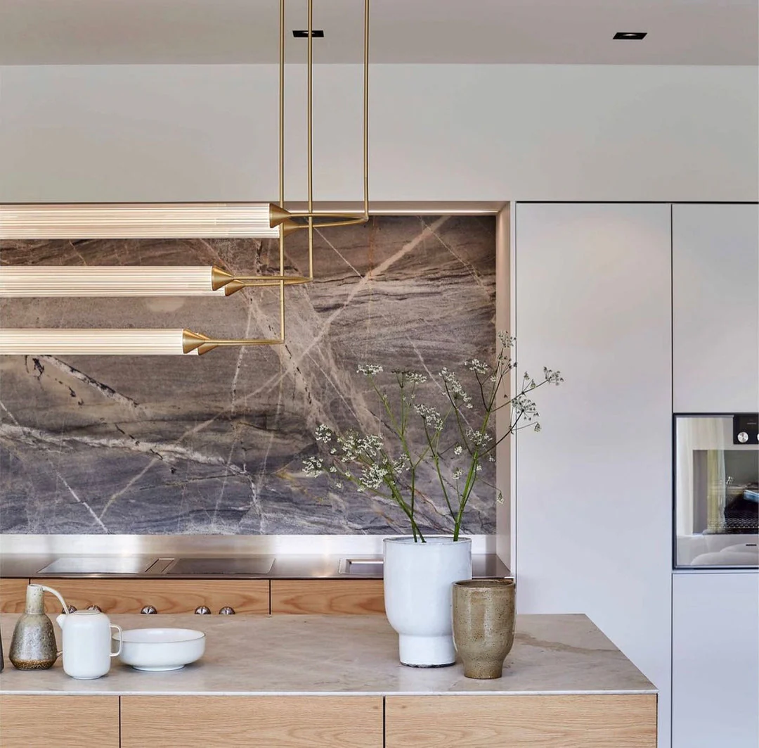 Minimalism Brass Ellipse Horizontal LED Chandelier for Kitchen Island/Dining Room - Image 10