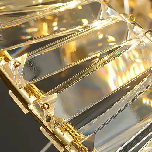 Ring Crystal Chandelier Luxury Living/ Dining Room Ceiling Lamp Bedroom Light - Image 16