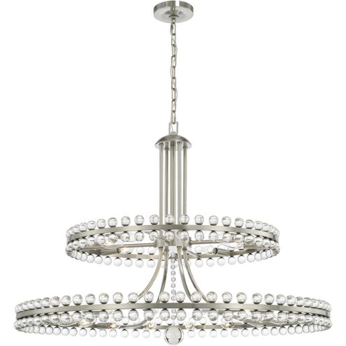 Modern 2/3 Ring Glass Ball Chandelier for Low-ceiling - Image 16