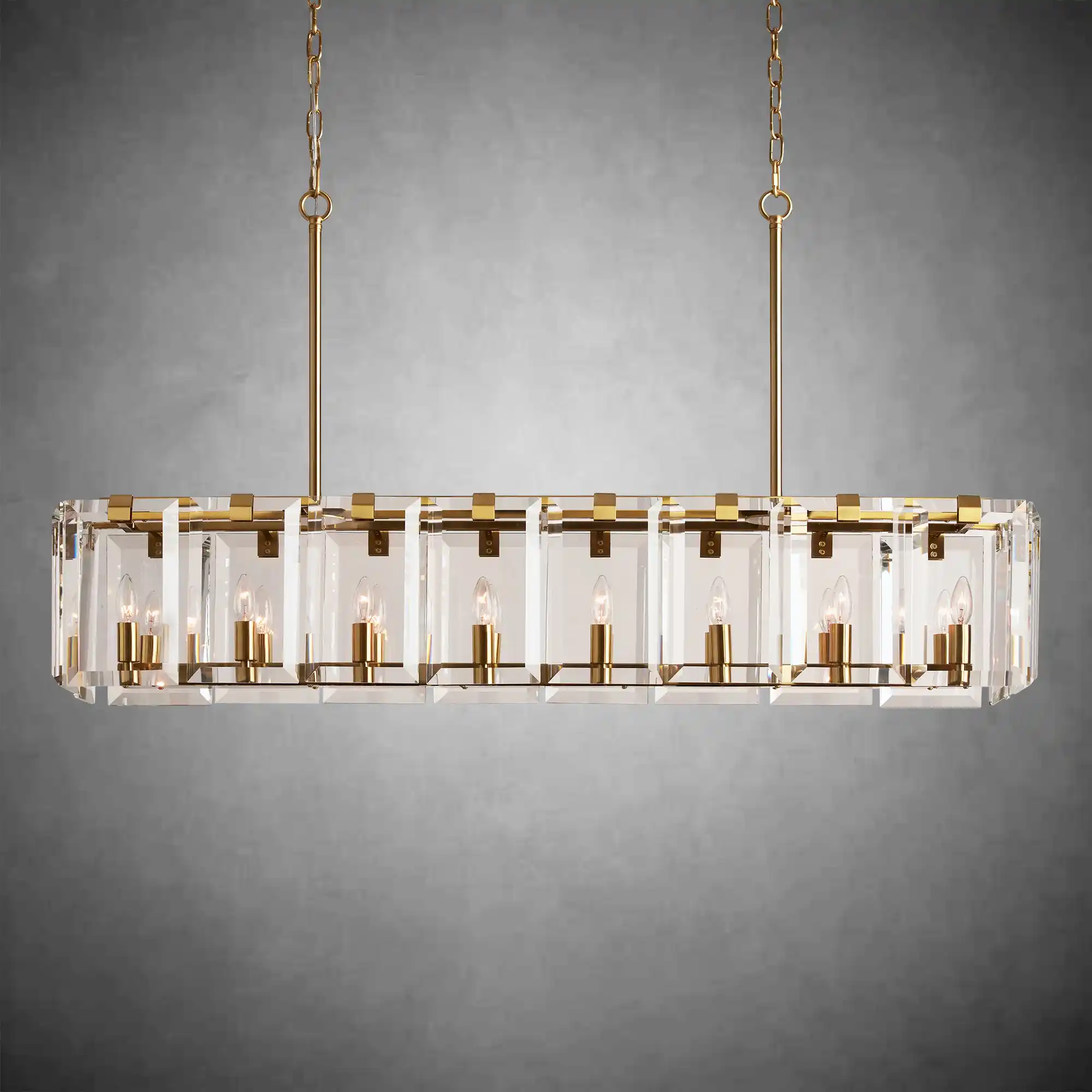 Modern Amaya Rectangular Chandelier - Image 5
