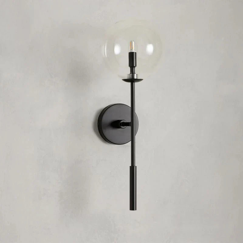 Modern Apollo Glass Ball Wall Sconce - Image 2