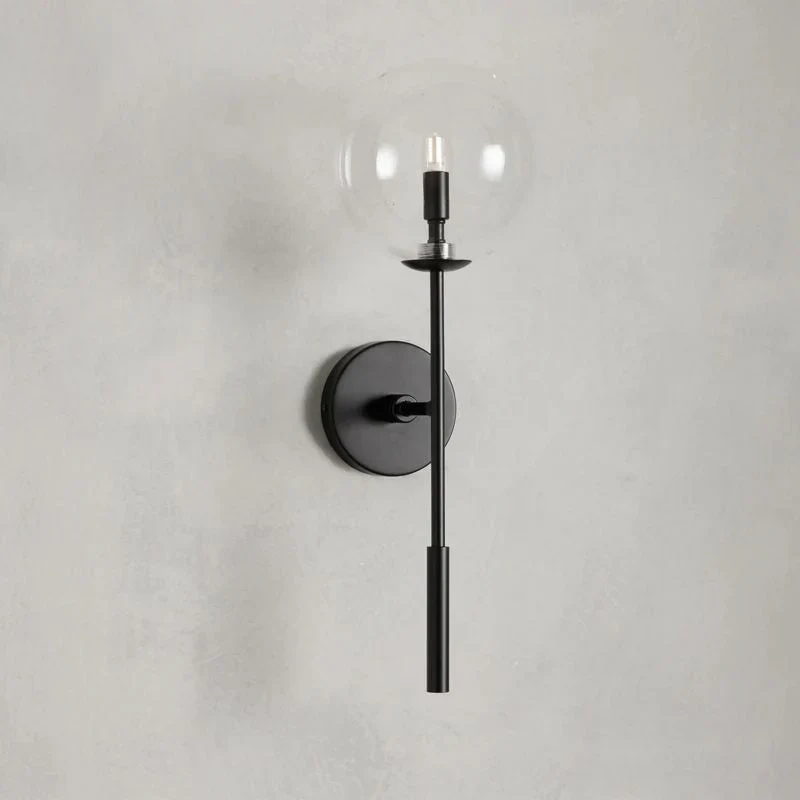 Modern Apollo Glass Ball Wall Sconce - Image 4