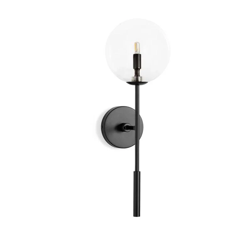 Modern Apollo Glass Ball Wall Sconce - Image 7