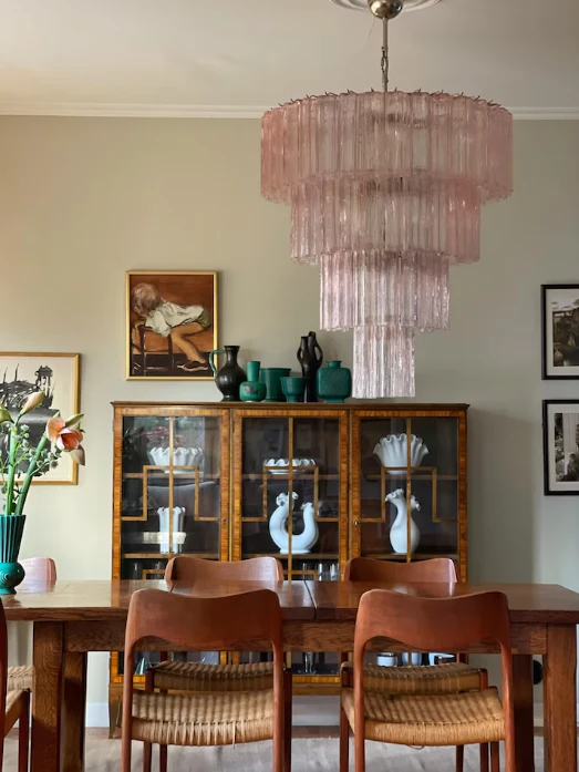 Modern Art Design 3/4/5/7-Tier Hand-blown Glass Tiered Chandelier - Image 8