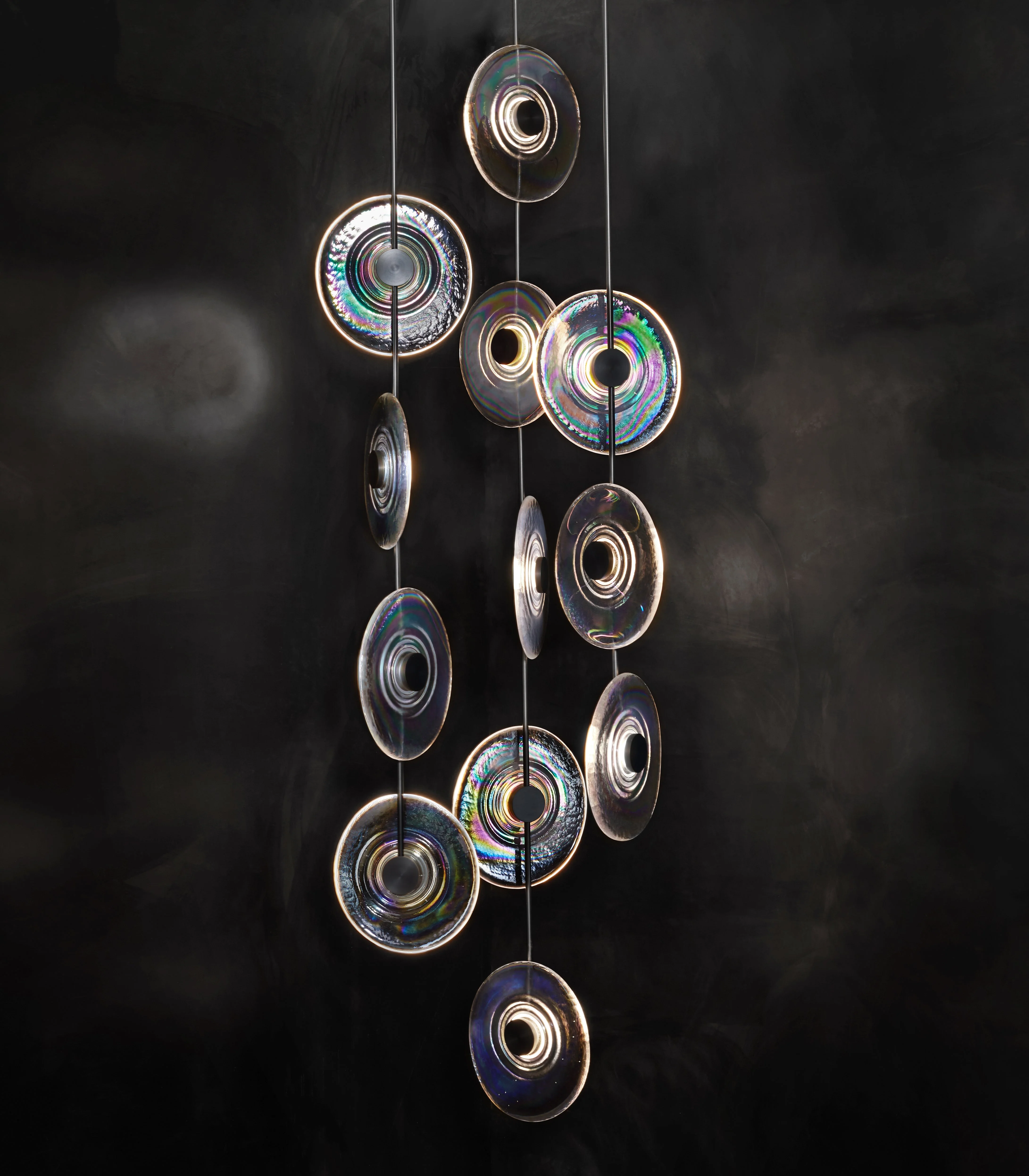 Modern Art Design Radiant Glass Chandelier - Image 2